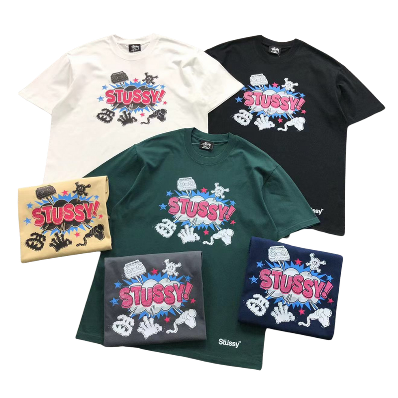 Camiseta Stussy "Boom"
