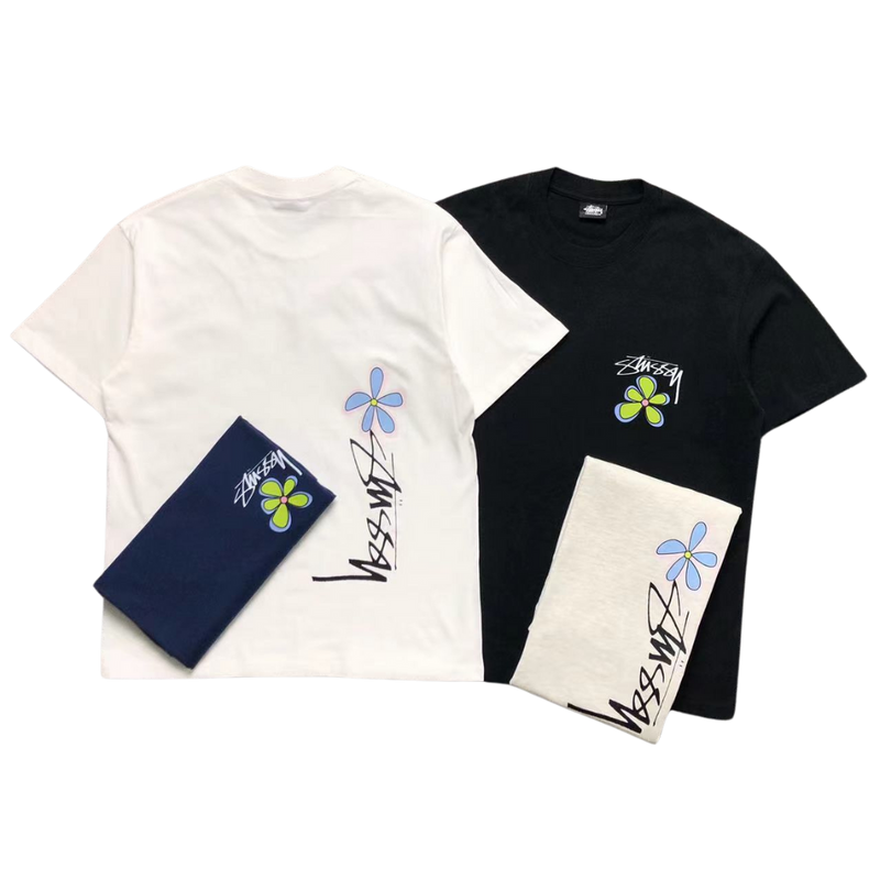 Camiseta Stussy "Flower 5.0"