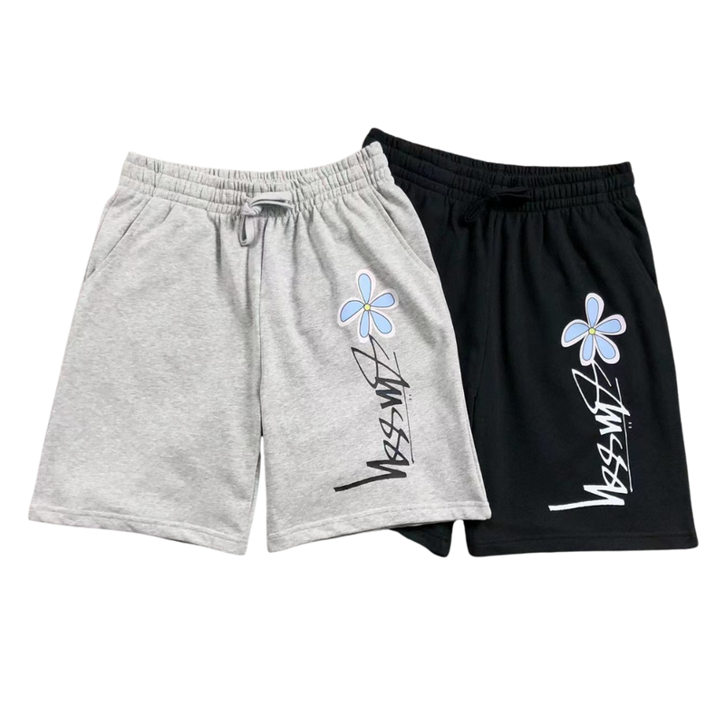 Short Moletom Stussy “Flower“