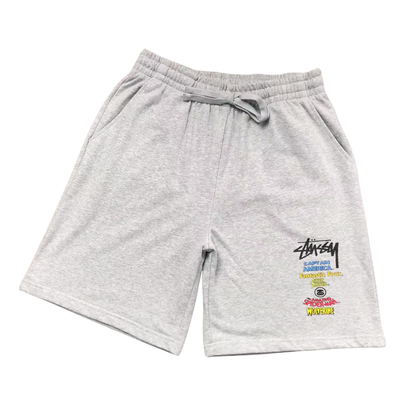Short Moletom Stussy “Spider-Man“